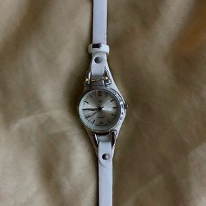 Small White Watch